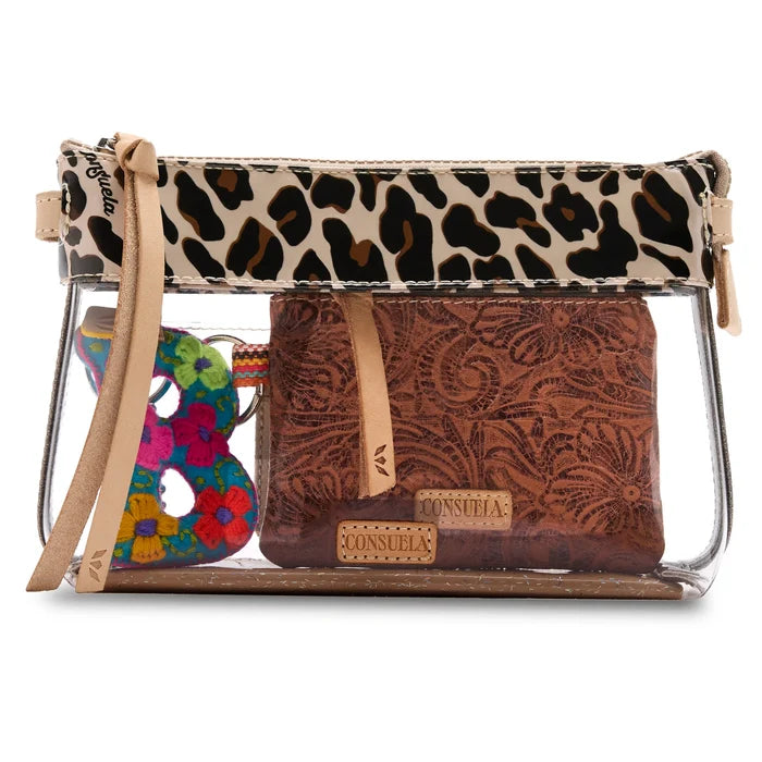 Clear Mona Midtown Crossbody