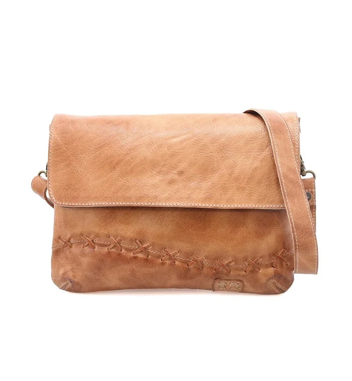 Cleo Tan Rustic Crossbody