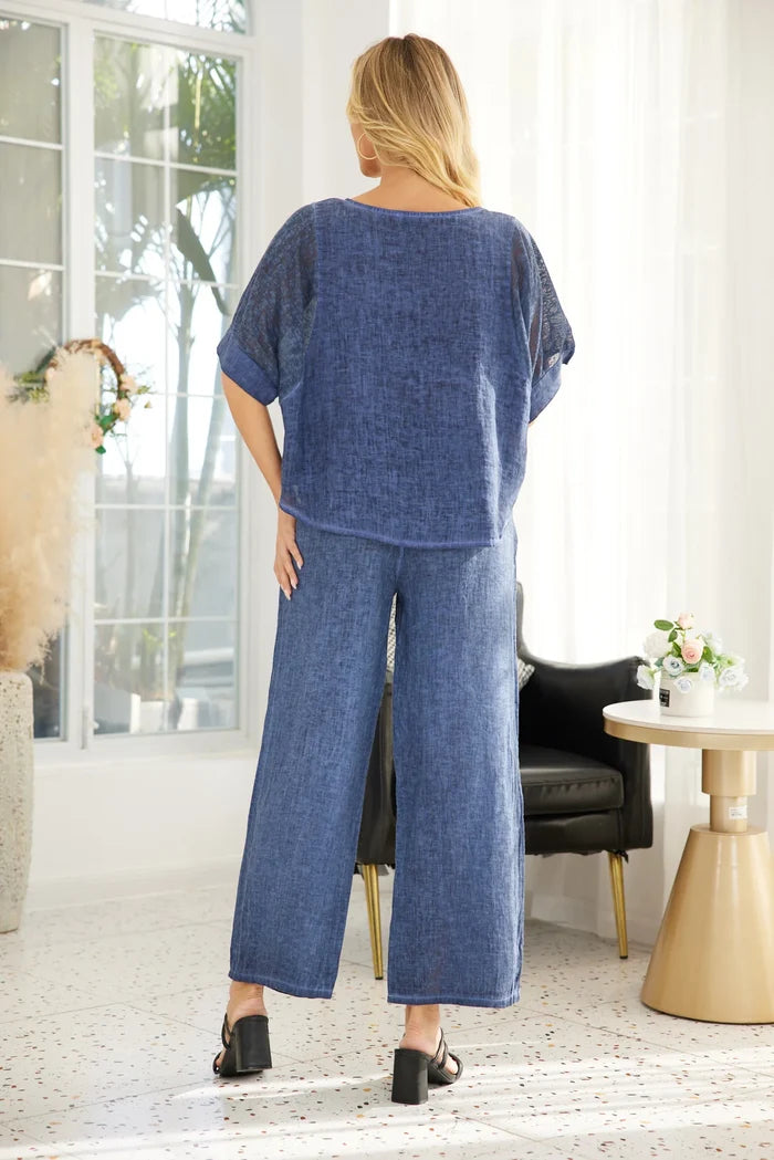 Cold Wash Linen Pants