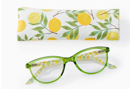 Colorful Readers w/Pouch, 4 Asst. w/Displayer
