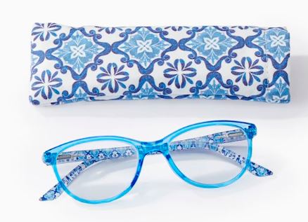 Colorful Readers w/Pouch, 4 Asst. w/Displayer