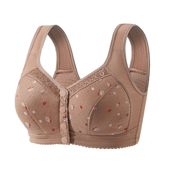 Comfortable & Convenient Front Button Bra
