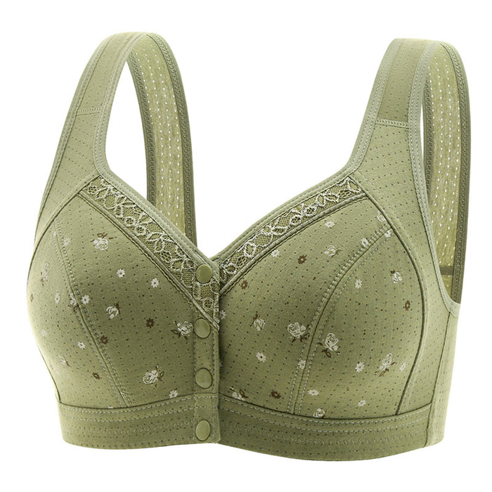 Comfortable & Convenient Front Button Bra