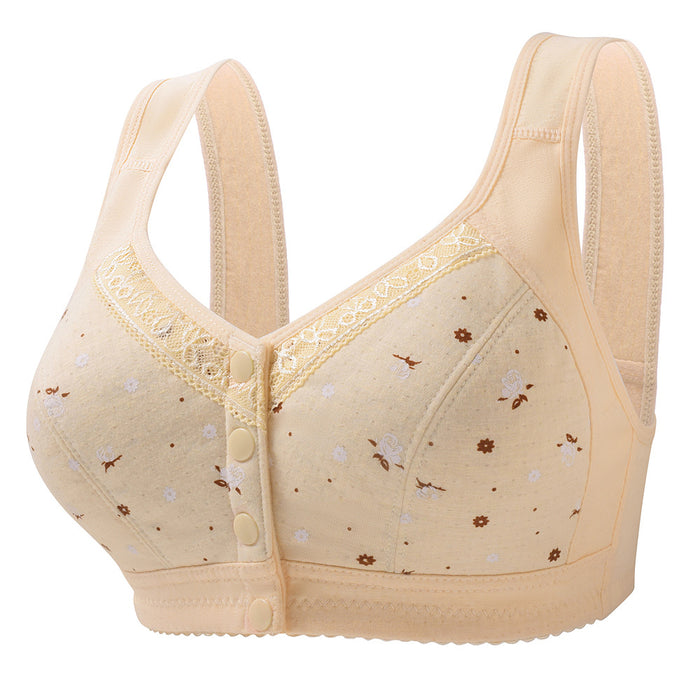 Comfortable & Convenient Front Button Bra