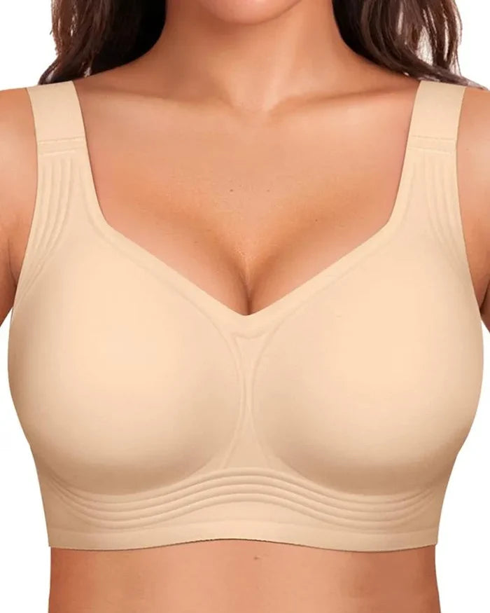 Comfortable Wireless Full Coverage Jelly Smoothing Bra