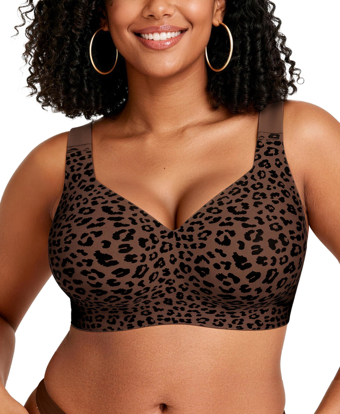 Dark Brown Leopard / S