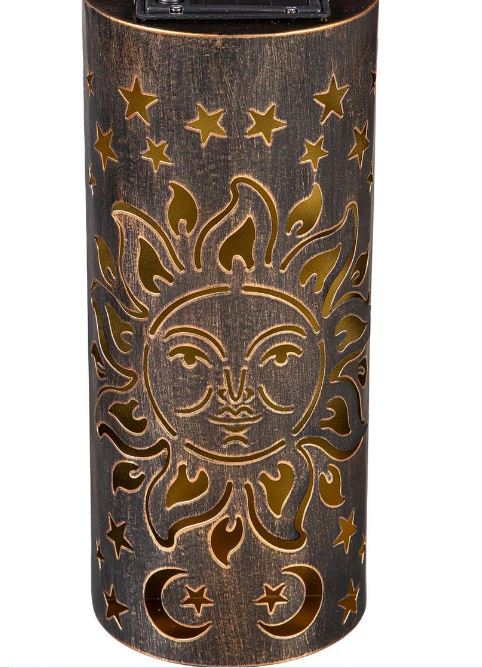 Cottage Garden Outdoor Lamp & Lighting, Sconce Solar Lantern (4 Styles)
