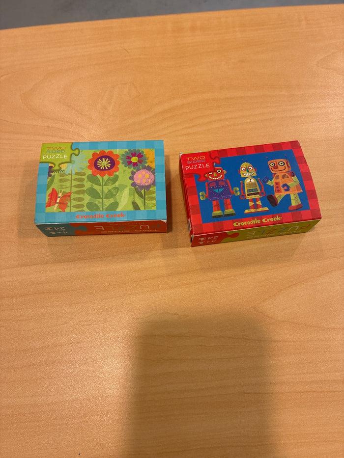 Crocodile Creek Two Sided Puzzle