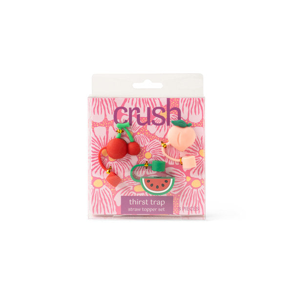 Crush Thirst Trap Straw Toppers
