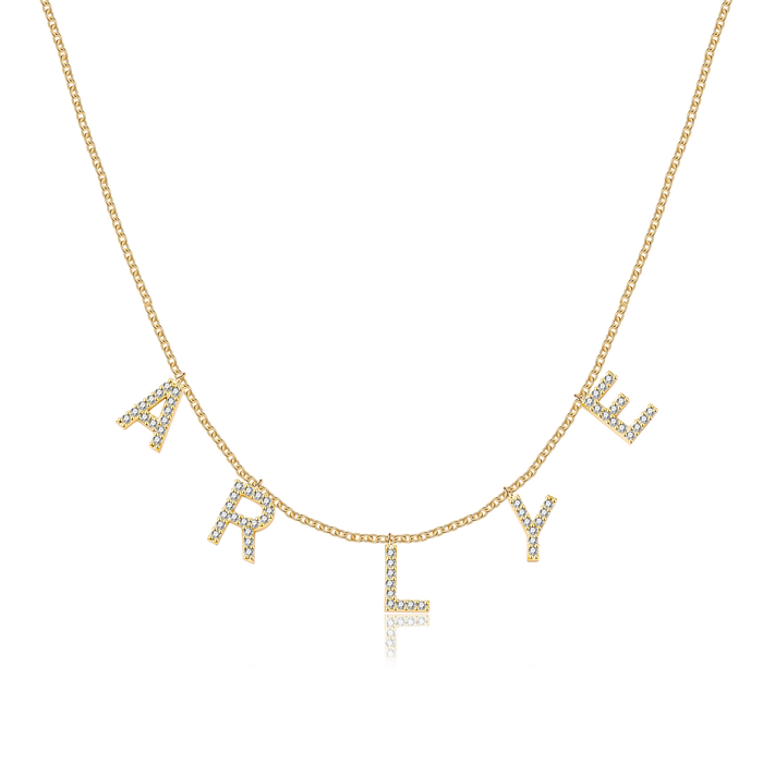 Custom Dover Name Necklace (Water Resistant)
