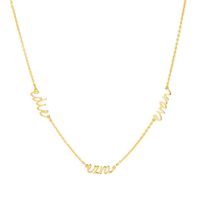 Custom Guardian Multiple Name Necklace (Water Resistant)