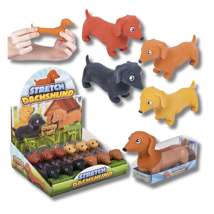 Dachshund Soft Stretchy Sand Filled Fidget Kids Toy