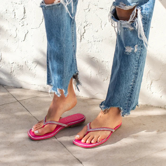 Danaya Fuchsia Flip Flop Sandal