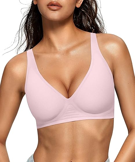 Deep V Jelly Bra No Underwire