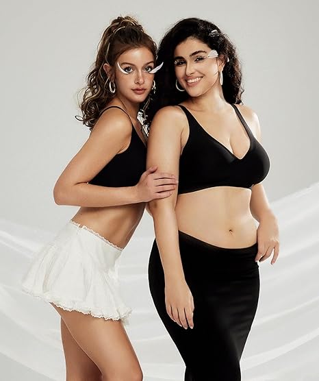 Deep V Jelly Bra No Underwire