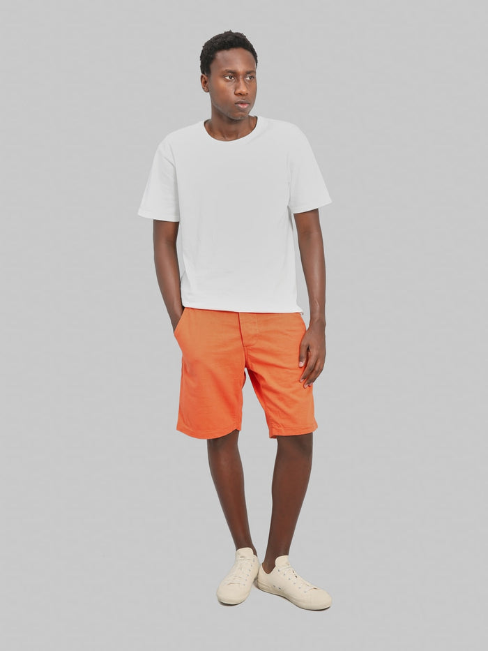 Deluxeware DX100J 12.5oz Hard Knit Shorts Texas Orange