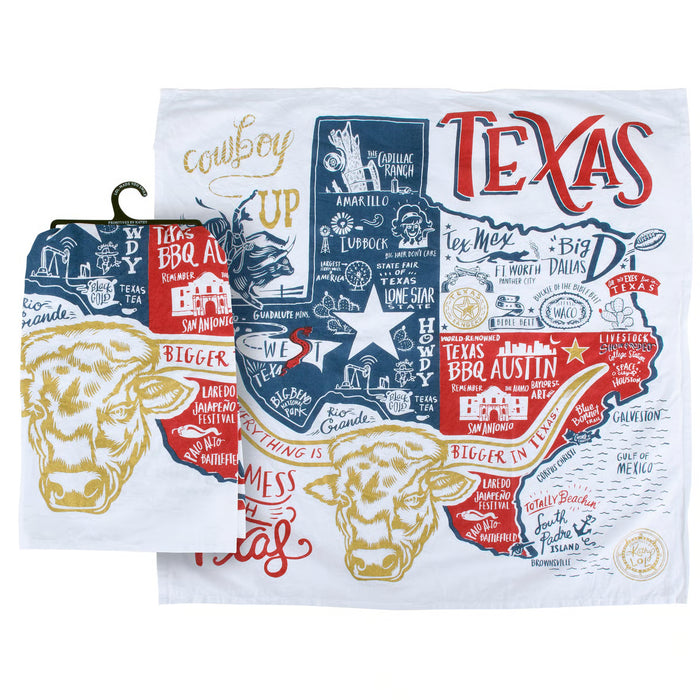 Don't Mess With Texas Kitchen Towel