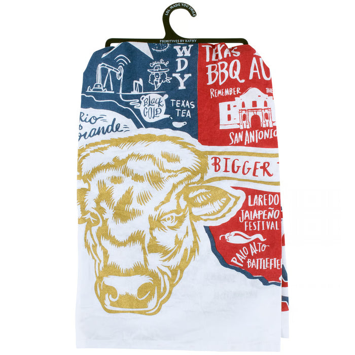 Don't Mess With Texas Kitchen Towel