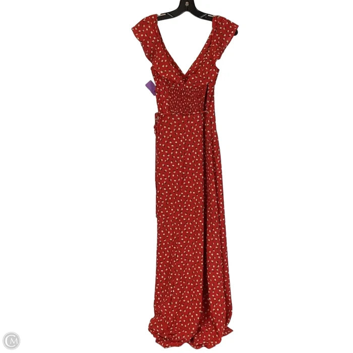 Dress Casual Maxi By Heartloom In Red, Size: Xs