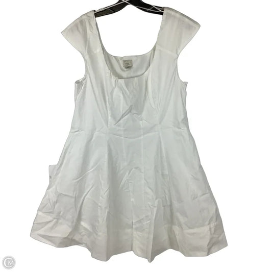 Dress Casual Midi By A New Day In White, Size: 10
