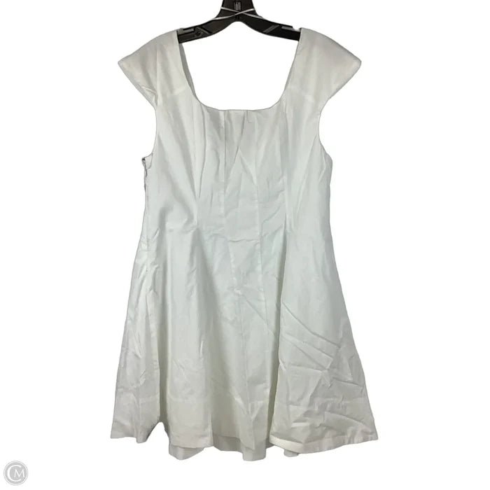 Dress Casual Midi By A New Day In White, Size: 10