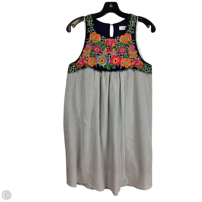 Dress Casual Midi By Thml In Striped Pattern, Size: S