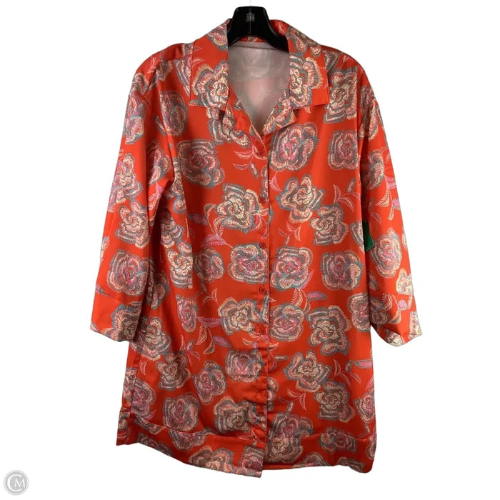 Dress Casual Short By Clothes Mentor In Orange, Size: S