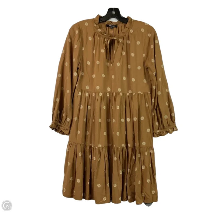 Dress Casual Short By Madewell In Tan, Size: Xs