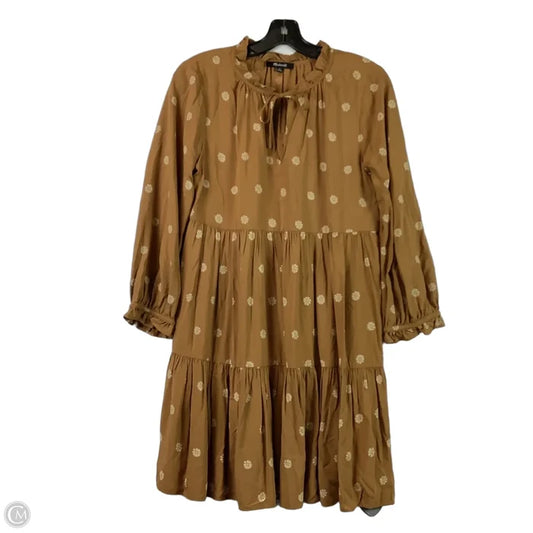 Dress Casual Short By Madewell In Tan, Size: Xs