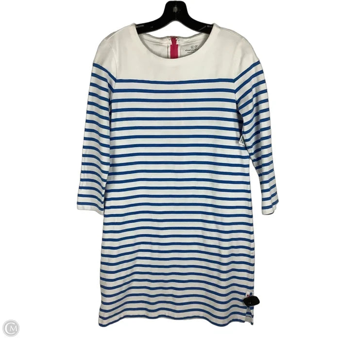 Dress Casual Short By Vineyard Vines In Striped Pattern, Size: S