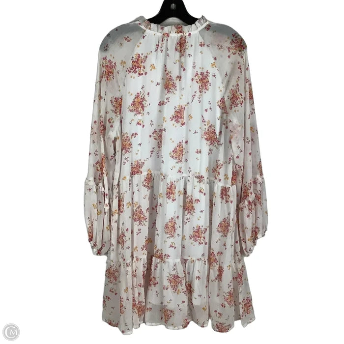 Dress Party Midi By Vince Camuto In Floral Print, Size: L