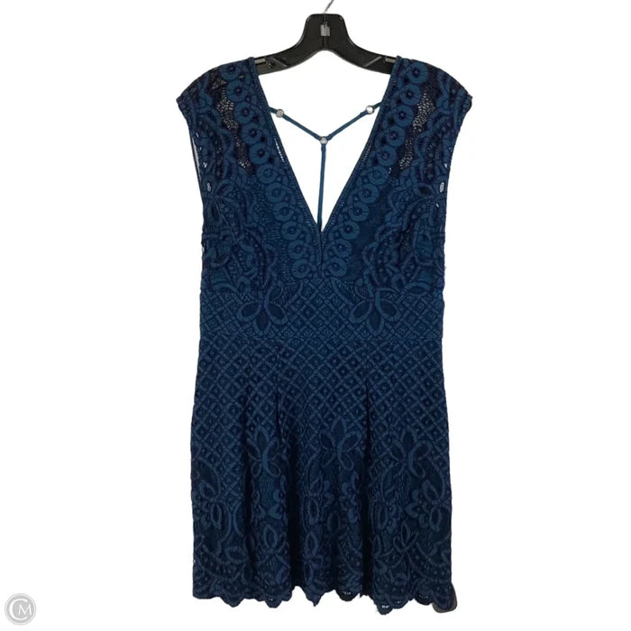 Dress Party Short By Free People In Blue, Size: 8