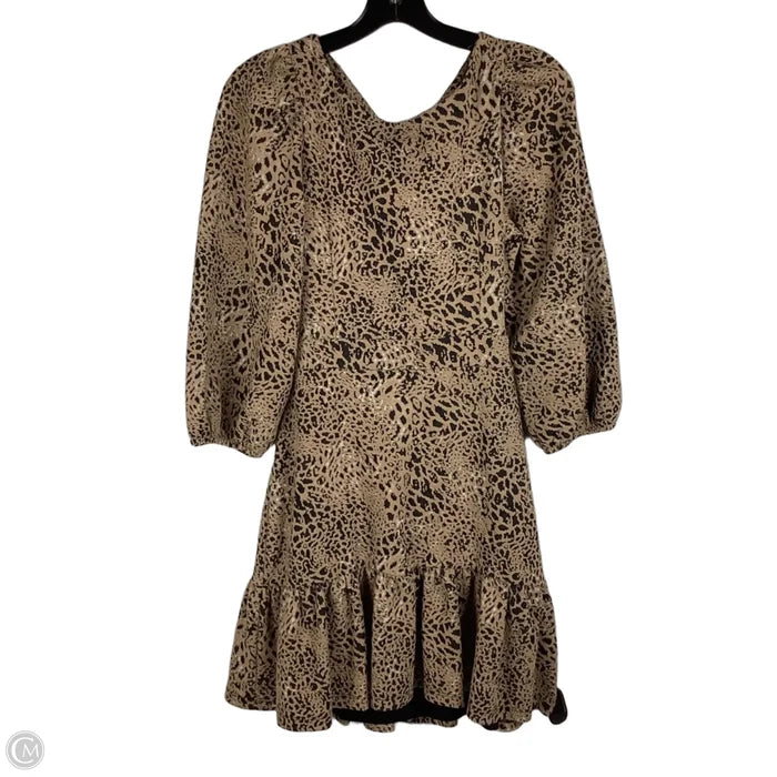 Dress Party Short By Maeve In Animal Print, Size: 4