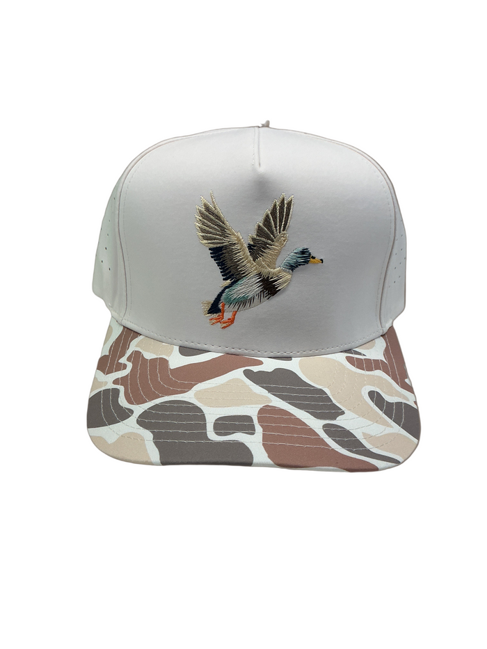 Duck Embroidered Hat | Happy Threads
