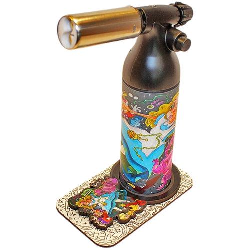 Dunkees Art 6.5" Dab Torch - Down The Hole