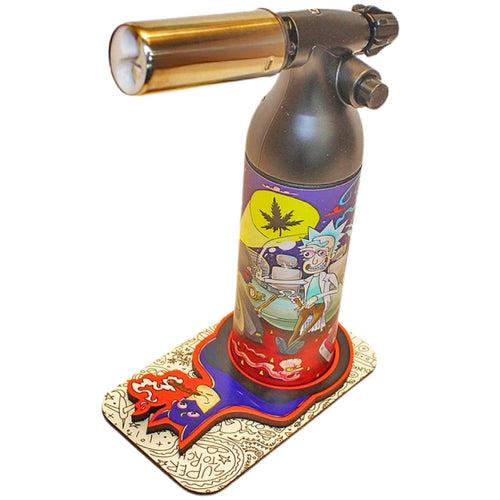 Dunkees Art 6.5" Dab Torch - Smoke Signals