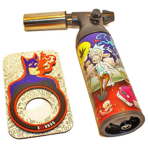 Dunkees Art 6.5" Dab Torch - Smoke Signals