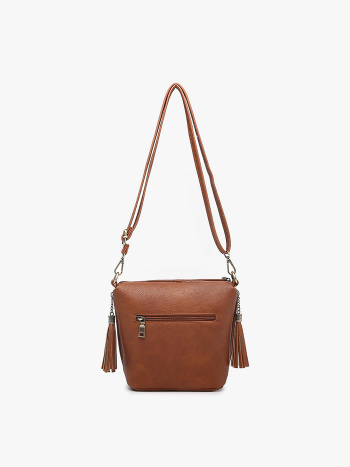 Dylan Crossbody in Brown