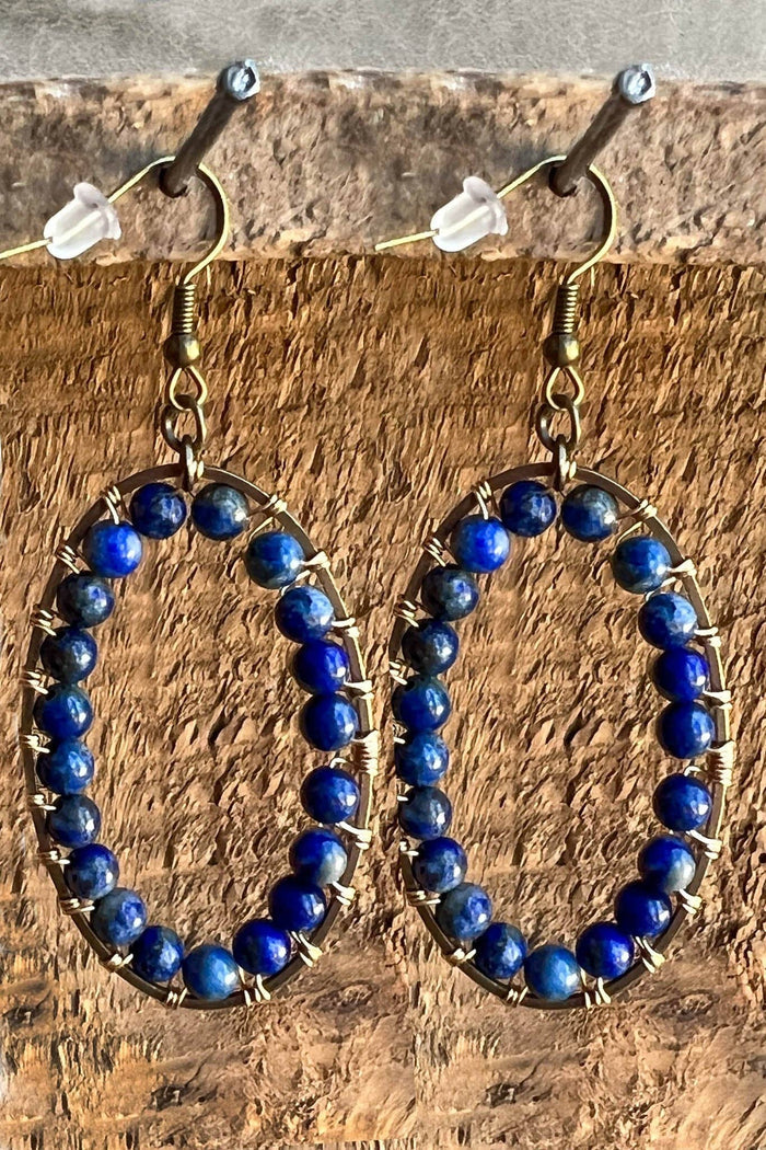 Dylan Designs - Calista Earrings Blue