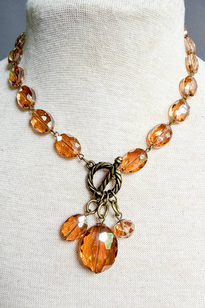 Dylan Designs - Carolina Necklace: Melon