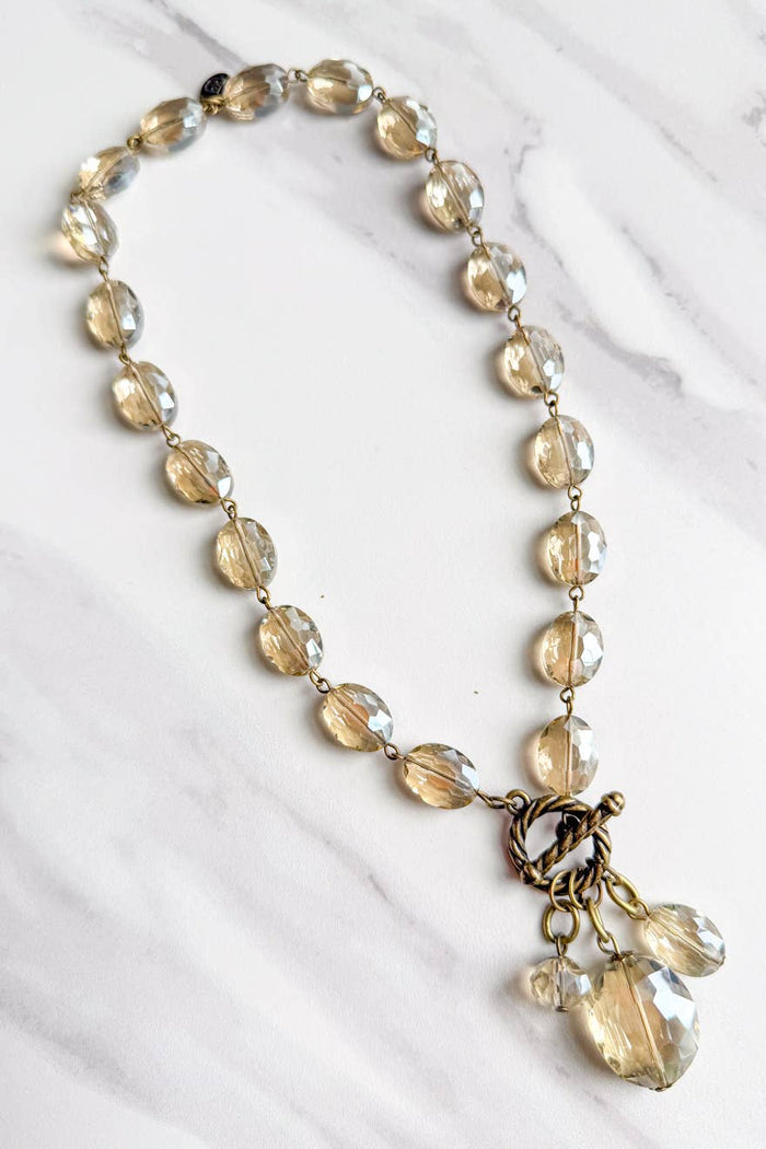 Dylan Designs - Carolina Necklace: Plum
