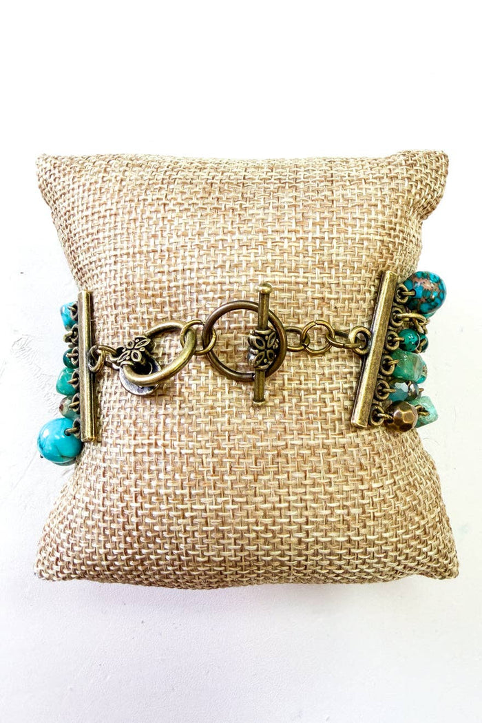 Dylan Designs - Flory Bracelet - Turquoise