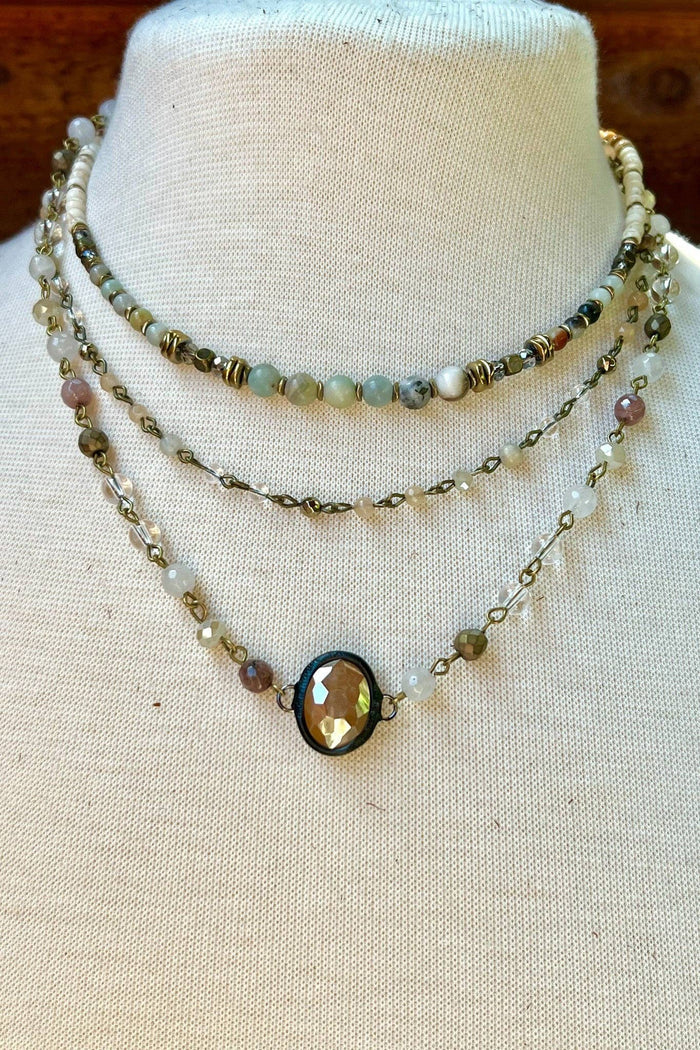 Dylan Designs - Justina Necklace: Imperial Jasper