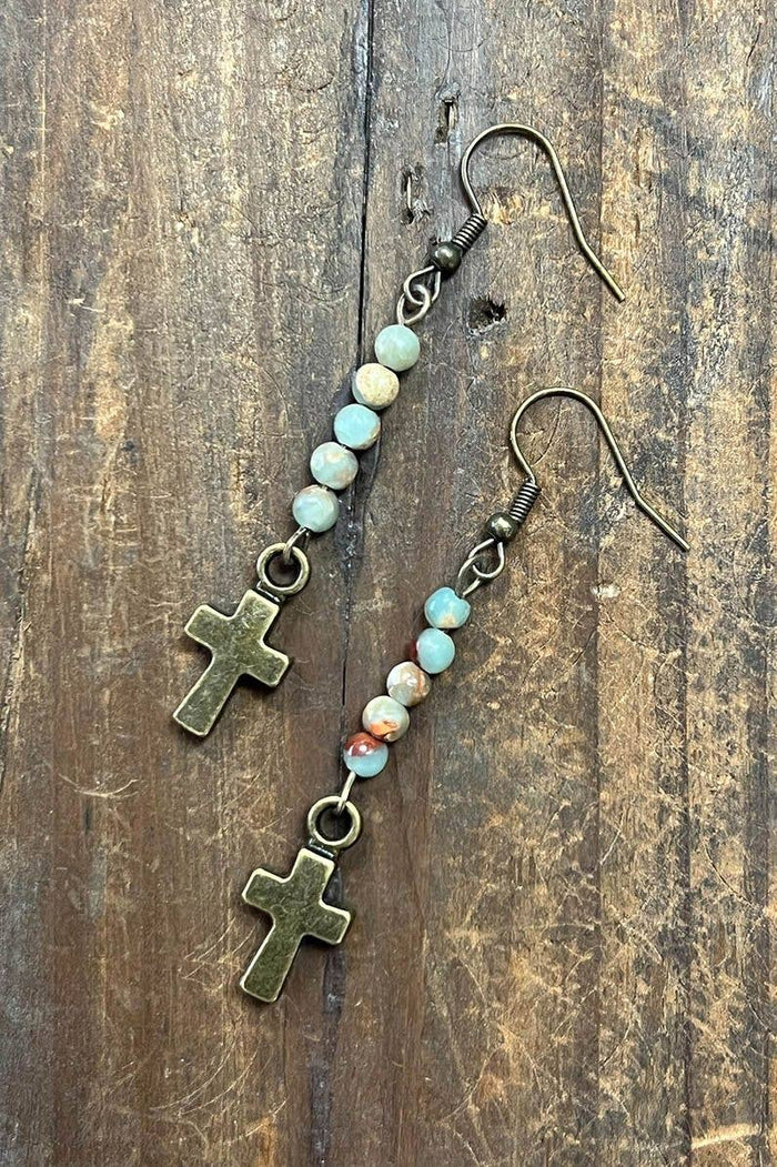 Dylan Designs - Kara Earrings Imperial Jasper