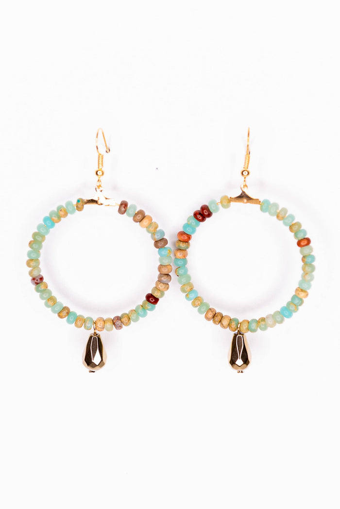 Dylan Designs - Marta Earring in Imperial Jasper