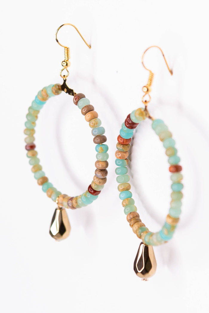 Dylan Designs - Marta Earring in Imperial Jasper