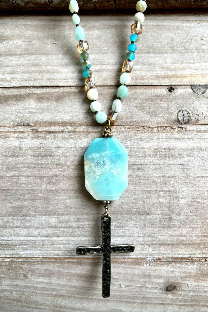 Dylan Designs - Stephanie Necklace Amazonite