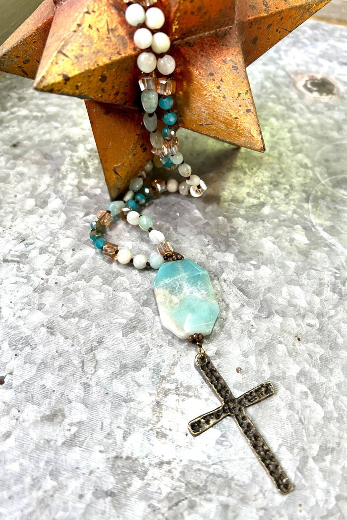 Dylan Designs - Stephanie Necklace Amazonite