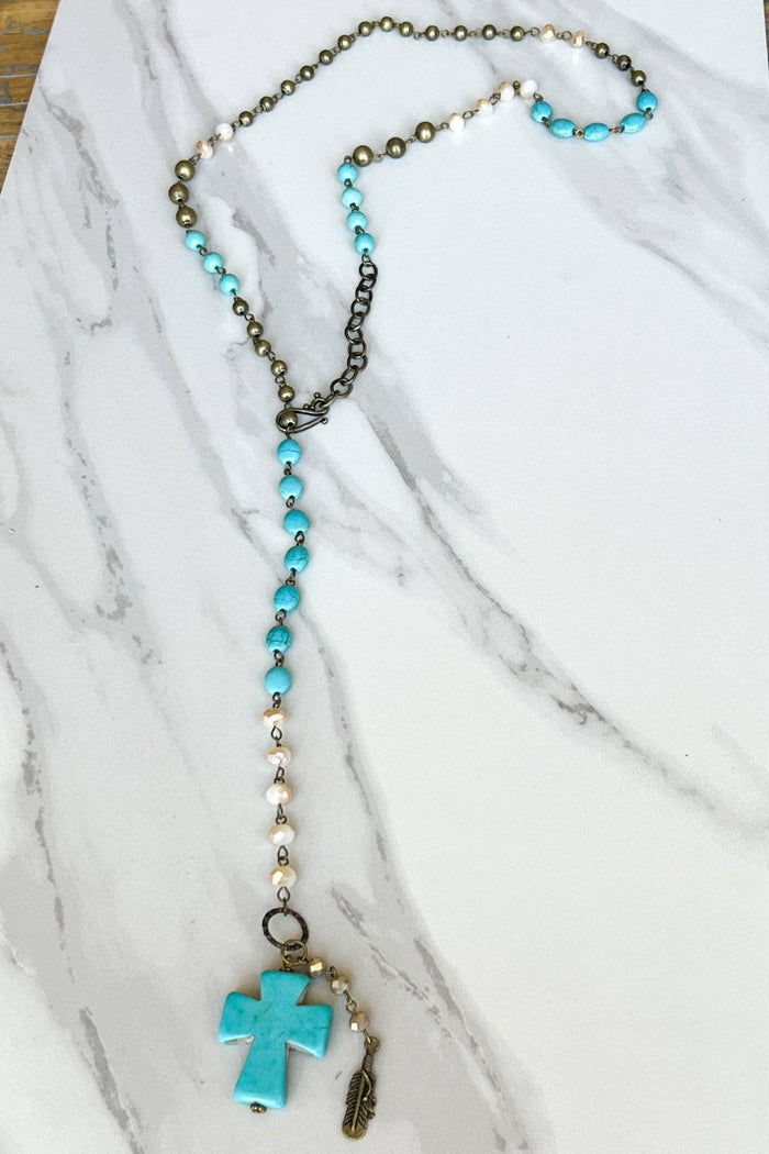 Dylan Designs - Valerie Necklace in Turquoise