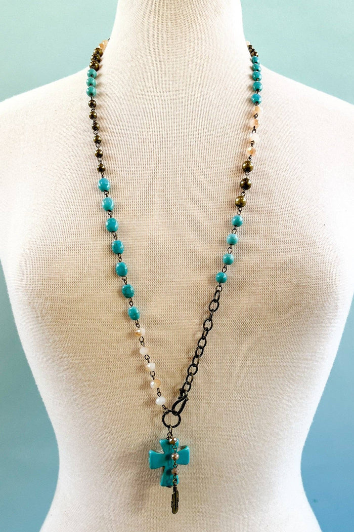 Dylan Designs - Valerie Necklace in Turquoise